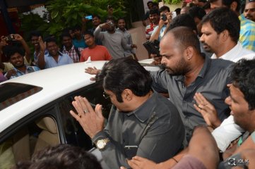 Balakrishna at Bramaramba Theatre To Watch Lion